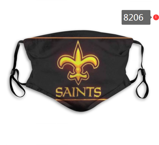 Saints Sports Face Mask 08206 Filter Pm2.5 (Pls Check Description For Details)